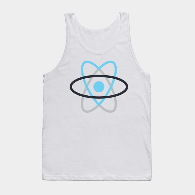 React.js Logo Tank Top by hipstuff